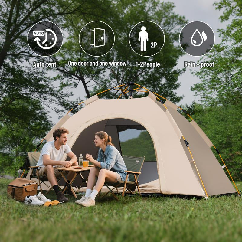 Automatic Popup Tent One Person Camping Tent with Sunshade Portable Lightweight Ideal for Fishing Hiking Outdoor Adventures Easy Setup Tiktok Shop Finds Nt