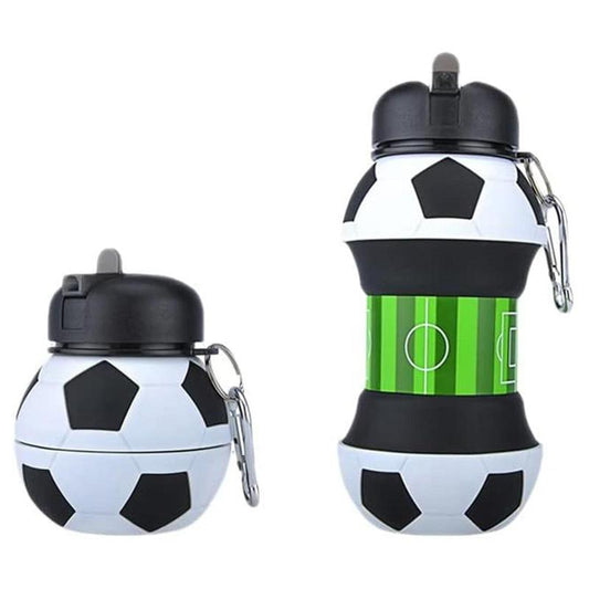 Football Design Sports Water Bottle, Portable Leak-Proof Water Bottle, Creative Water Cup for Outdoor Sports, Christmas Gift